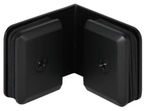 Black dual phone holder or stand with adjustable angles.