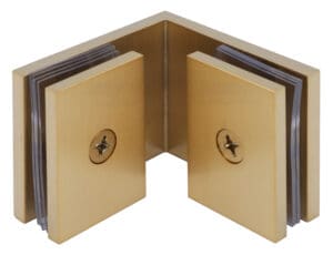 Two golden square bookends with animal silhouettes on each face.