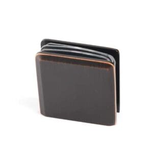 A stylish brown leather bifold wallet.