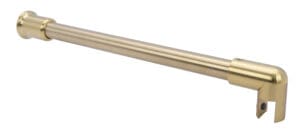 A wooden dowel rod with a smooth finish.