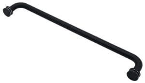 A sleek black pen with a fine tip on a white background.
