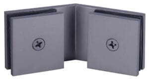 Stainless steel glass corner clamp bracket